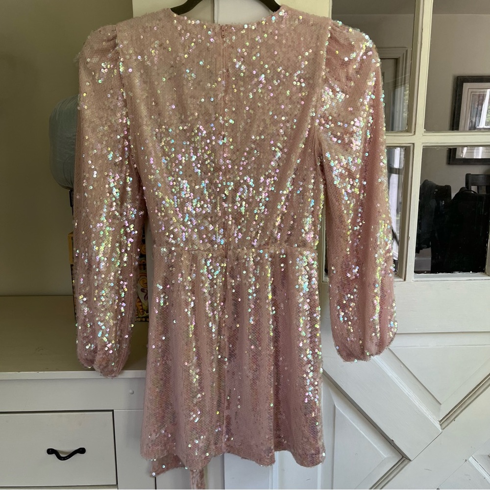 WAYF Flash Sequin Mini Dress - Picture 12 of 16